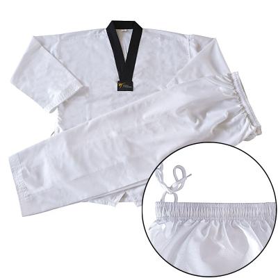 China Durable White Uniforms Taekwondo Taekwondo Clothes Custom Taekwondo Master Dobok for sale