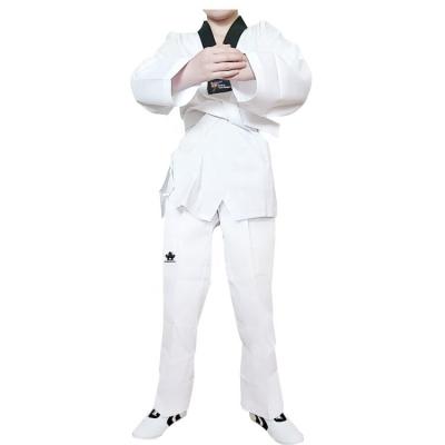 China Durable High Quality Ribbed Fabric Martial Arts Uniforms Main Sale Taekwondo Uniform for sale