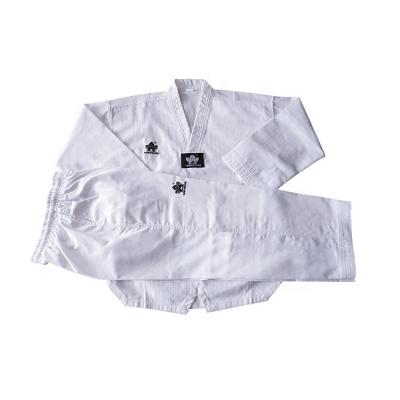 China tkd long lasting cheap martial art sale dobok Taekwondo uniform breathable suits for sale