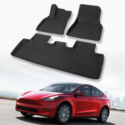 China Anti skid/waterproof/easy cleaned/custom car 3d floor mats foot protection All-season waterproof mat TPR xpander high quality for sale