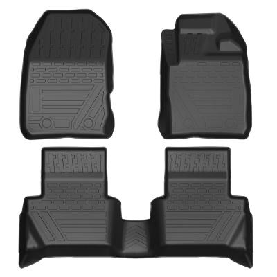 China Anti Skid / Waterproof / Easy Cleaned / Custom Floor Mat RHD Strip Waterproof Luxury Car Mats All-Season Protection For Ford Ecosport for sale