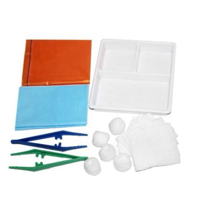 China Medical Dressing Pack Sterile Sterile Disposable Surgical Dressing Kit Set Wound Dressing Base Dressing Pack for sale