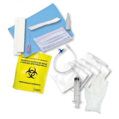 China Sterile Disposable Basic Dressing Care Kit Intercure Kit Set Medical Procedure Wound Pack for sale