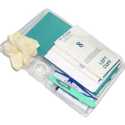 China Sterile Kit Set Medical Procedure Kit Disposable Male Circumcision Basic Dressing Set for sale