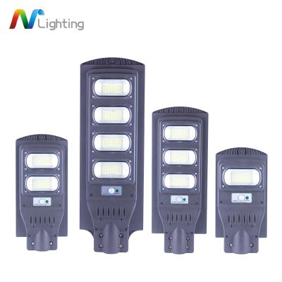 China LANDSCAPE High performance SMD IP66 outdoor waterproof 30watt 60watt 90watt 120watt All In One led solar street light for sale