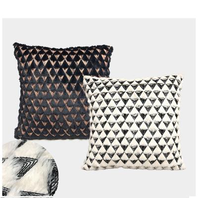 China PORTABLE Luxury Geometric Pattern Cushion Covers Home Decor Throw Pillowcase Cushion Case for sale