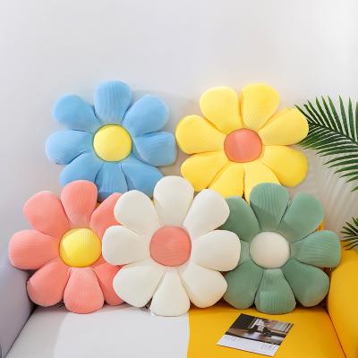 China Anti-Static Flower Shaped Office Floor Cushion Tile Tatami Car Cushion Sedentary Butt Relaxing Mat Chair Seat Plush Pad for sale