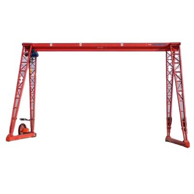 China Gantry Crane Hot Selling Gantry Crane 10 Ton 5 Ton 16 Ton Single Girder Gantry Crane is widely used for remote control simple operation for sale