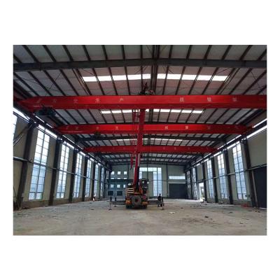 China Bridge Crane Single Beam Hoisting Crane Overhead Bridge Crane 32 Ton Single Girder Overhead Crane for sale