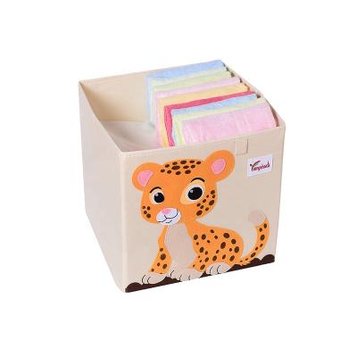 China China Factory Kids Storage Folding Cube For Stuffed Animals Toys Clothes for sale