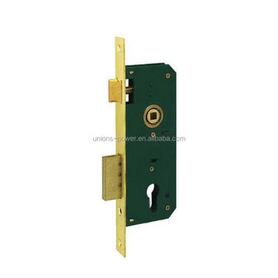 China European Apartment Lock Body Mortise Door Lock Deadbolt Lock Body With Steel Bolt for sale