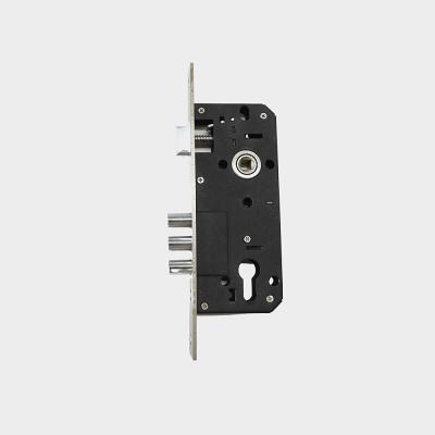 China Entry High Security Round Bolt Steel Bolt Mortise Door Lock 60mm Cylindrical Body Cuerpo de cerradura Counterflow Lock for sale