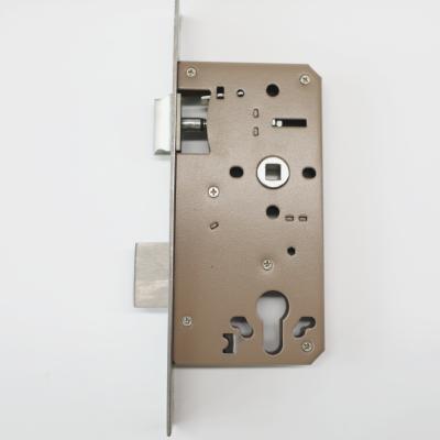 China Entry High Security Door Mortise Lock Deadbolt Steel Bolt Mortise Door Lock Backset Cuerpo de cerradura Body 55mm for sale