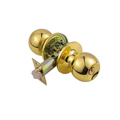 China Tubular Entry Bedroom Knob Lock Up Case Round SS201/SS304 Lock Interior Door Knob Lock for sale