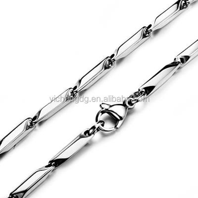 China Titanium Stainless Steel Mens Chain Necklace For Men, Hot Selling Stainless Steel Chain With High Polish for sale