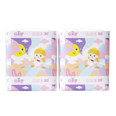 China Hot Air Printed Disposable Super Soft Back Panel With Wet Indicator High Quality Baby Diapers for sale