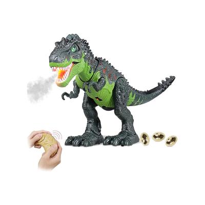 China R/C HATCH EGG THROW DINOSAUR Dinosaur Remote Control Toy for Kid, Tyrannosaurus Toy Electronic Remote Controller Smart Interactive Smart RC Robot for sale