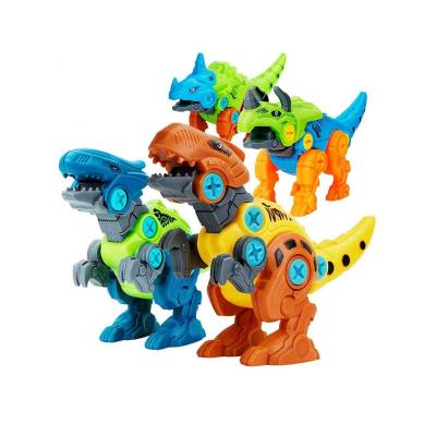 China ASSEMBLE MIX STYLE DINOSAUR.4 Take Apart Dinosaur Toys,Dinosaur Toy Set with Tools for Kids,DIY Building Play Kit 4 Pack STEM Educational Gift for sale