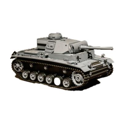 China New RC Toys 2022 Car Kids Toy Full Tank Large Tank German Panzer III Type L Tank RC Midium 1:16 Scale Tank for sale