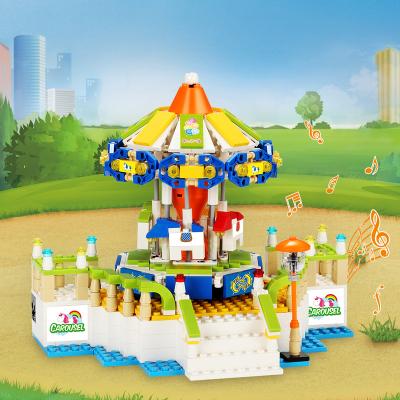 China Carousel Technique Building Block Eco - Friendly Material Bricks For Kids Ages 8 for sale