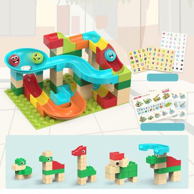 China Eco-Friendly Material Blocks Educational Toys Multifunctional Table to Block or Study DIY Bricks for Kids Children Gift for sale