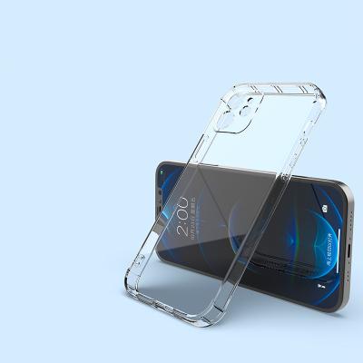 China Wholesale Best Quality Soft TPU Transparent Phone Case TPU Phone Case For iPhone 12 for sale