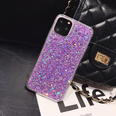 China Hot Selling Shockproof TPU Bling Soft Colorful Glossy Mobile Phone Case Cover For All Apple iPhone 13 for sale