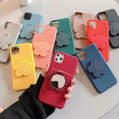 China Free Shipping New TPU Flower Mirror Mobile Phone Case For iPhone 11 Pro HUAWEI Mate 30 P20 Max for sale