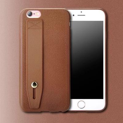 China Luxury Tpu Business Style Cell Phone Case With Strap For iPhone 12 11 XS XR 7 7 Plus for sale