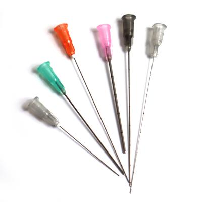 China Tip Clinic 19G Blunt And Sharp Micro Needle Cannula For Beauty for sale