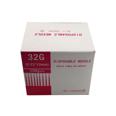 China Clinic HA Dermal Filler Micro Hypodermic Needle 32G 30G Blunt Tip Cannula for sale