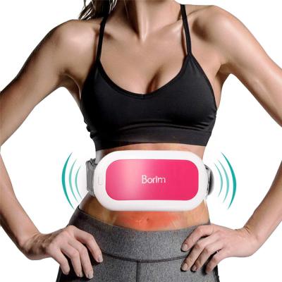 China EMS Slimming Borim CE FCC 2 in 1 Infrared Heating and Vibrating Electric Red Light Massage Waist Belt EMS Slimming Belly Burner EMS Belt for sale