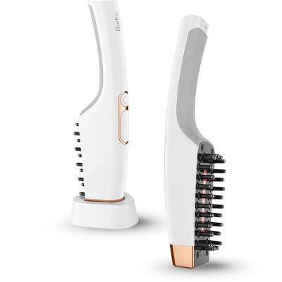 China Customized Home Electric Hair Loss Treatment Comb Led Red Light Therapy RF Power Laser Massage Hair Growth Comb for sale