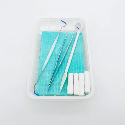 China Convenient High Quality Disposable Dental Examination Kit China Dental Instruments Factory Price for sale