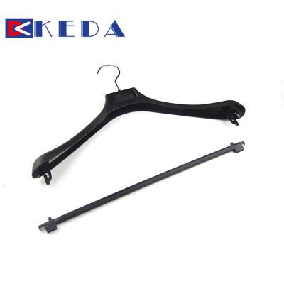 China CLASSIC high quality plastic suit hanger for men's clothes for sale