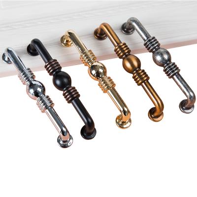 China Modern Classic Style Cabinet Kitchen Handles Zinc Material Furniture Hardware Handle For Cabinet for sale