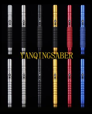 China Aluminum Alloy Polycarbonate Yanqingsaber Teen Metal Toys Gift RGB Strength Lightsaber Color Changing With Sound Blaster Light Sound Flash On Clash Lightsaber for sale