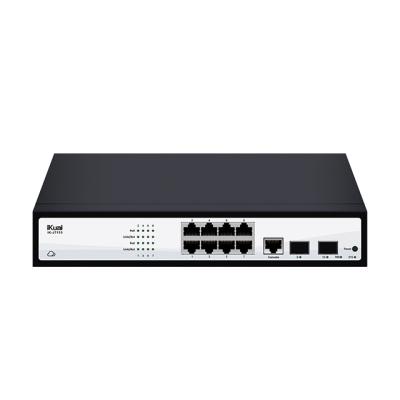 China Communication Base Station iKuai 10 Network PoE Controlled POE Port Switch for sale