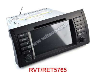 China Pantalla de 7 pulgadas estilo OEM con cubierta de DVD para BMW E39 M5 1995-2003 E53 X5 2000-2007 Android Car Stereo en venta