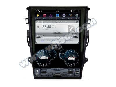 China 12.1“ het Verticale Android Scherm van het Schermtesla voor Mondeo-van Fusiemk5 Auto 2011-2016 de Stereo-installatie Van verschillende media Te koop