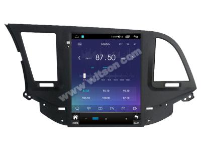 China 9.7'' Tesla Vertical ScreenFor Hyundai Elantra 2016-2018 Android Car Multimedia Player for sale