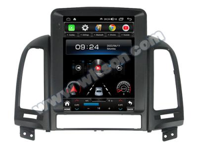 China 9.7' Tesla Verticaal Scherm Voor Hyundai Santa Fe 2 2006-2012 Android Car Multimedia Player Te koop