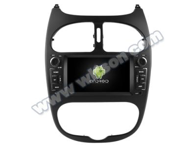 China 6.2“ het Schermoem Stijl zonder DVD-Dek voor Peugeot 206 206CC 206SW 1998-2016 Citroën C2 2004-2008 Te koop