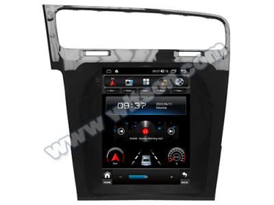 Cina 9.7'' Tesla Vertical Screen Per VW Volkswagen Golf VII GOLF 7 MK7 GTI R 2012-2020 Guidatore sinistro Android Auto Multimed in vendita