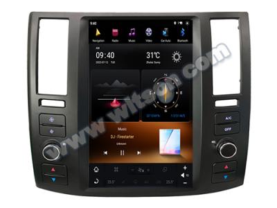 中国 11.8インチスクリーン テスラ 垂直 アンドロイドスクリーン Infiniti FX FX35 FX45 2003-2012 カーマルチメディア ステレオ GPS カープレイプレイヤー 販売のため