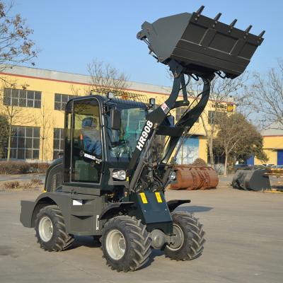 China Building material shops hot sale 908 model wheel loader diesel engine front end loader backhoe loader price new for sale for sale