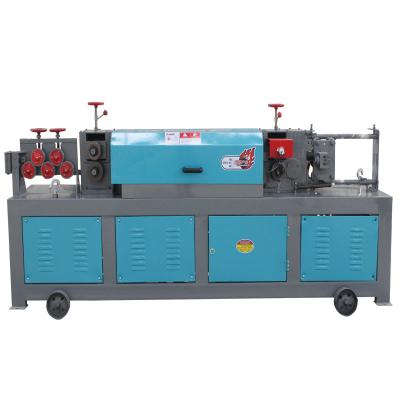 China Steel Bar Straightening Cuttting 14mm Wire Straightening And Cutting Machine 60m/min Steel Bar Straightener And Cutter for sale