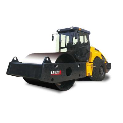 China Building Material Stores Vibratory Yellow Single Drum Double Drum Support Compactor Yellow Chinese Video Road Roller for sale