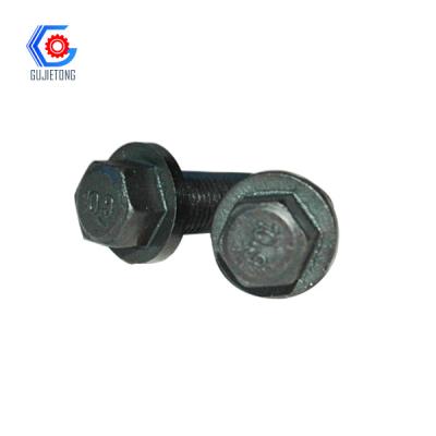 China Stainless steel din6921 hex flange bolt 8.8 grade 10.9 12.9 for sale