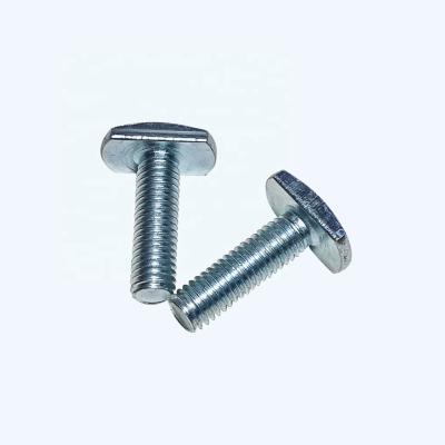 China Stainless Steel Inventory Suitable Customizable Size Hot Dip Galvanized Hammer Head T Type Bolts for sale